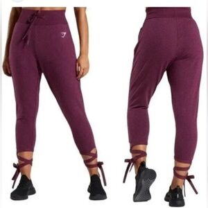 Gymshark Sweatpants with Ankle Ties